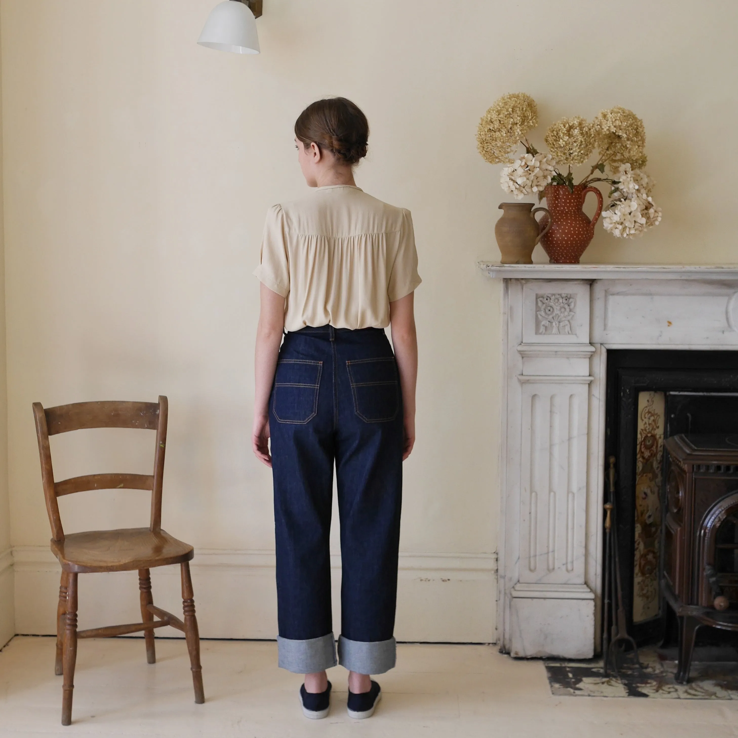 1930's Blouse - Antique Cream