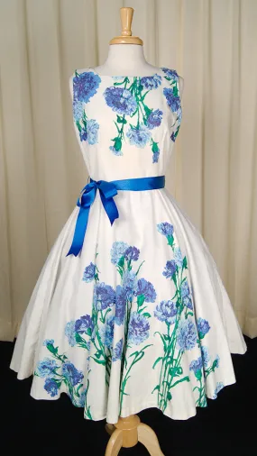 1950s Carnation Swing Dress