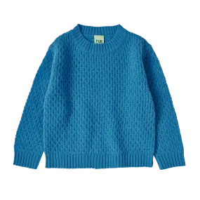 4124-Lambswool Sweater-Deep Sky