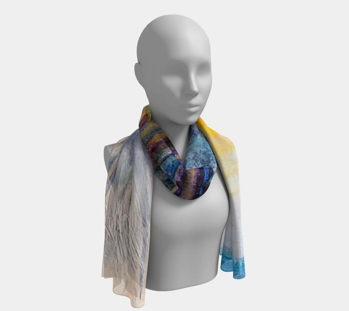 All Creation Sings Silk Scarf - Long