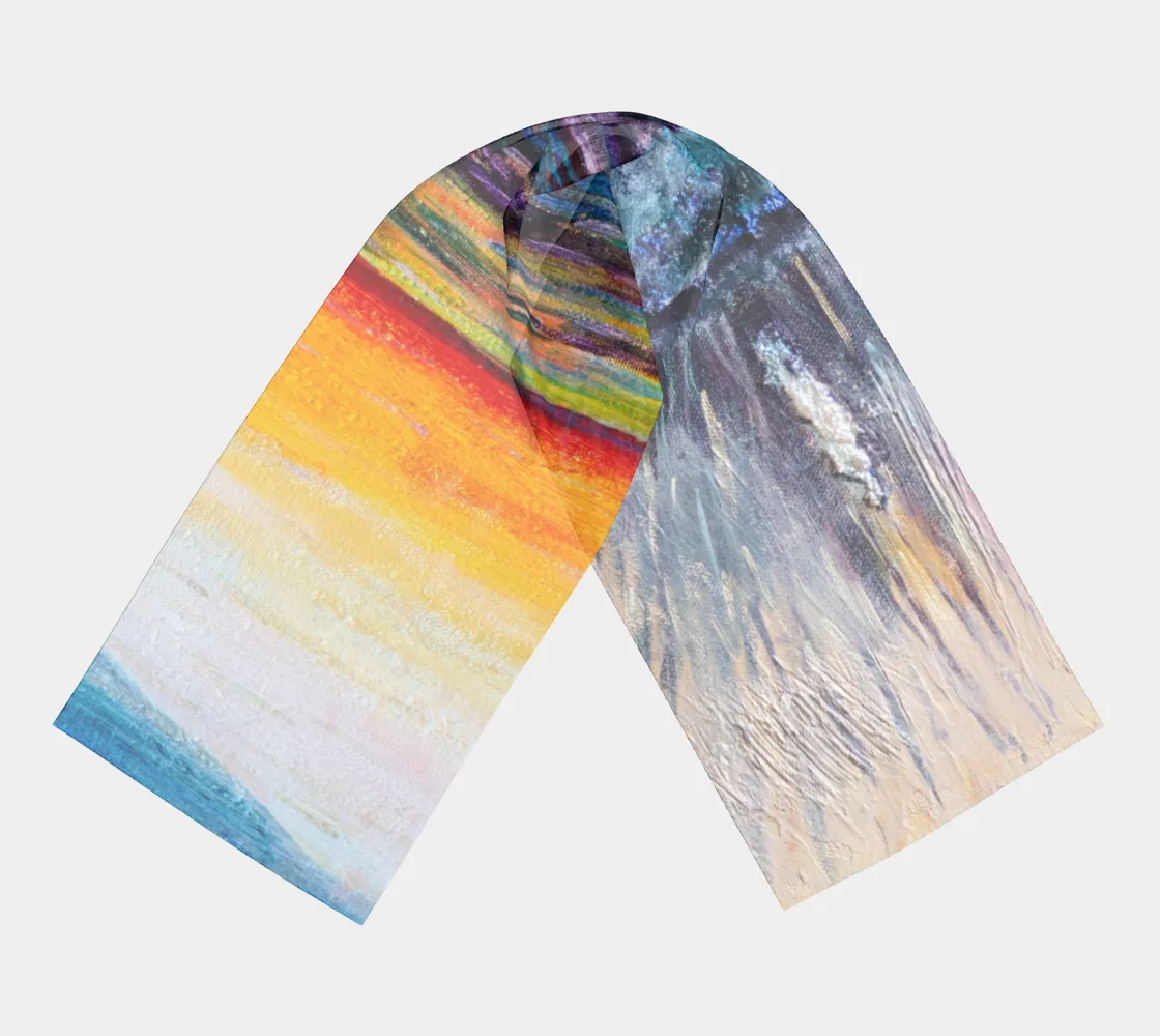 All Creation Sings Silk Scarf - Long