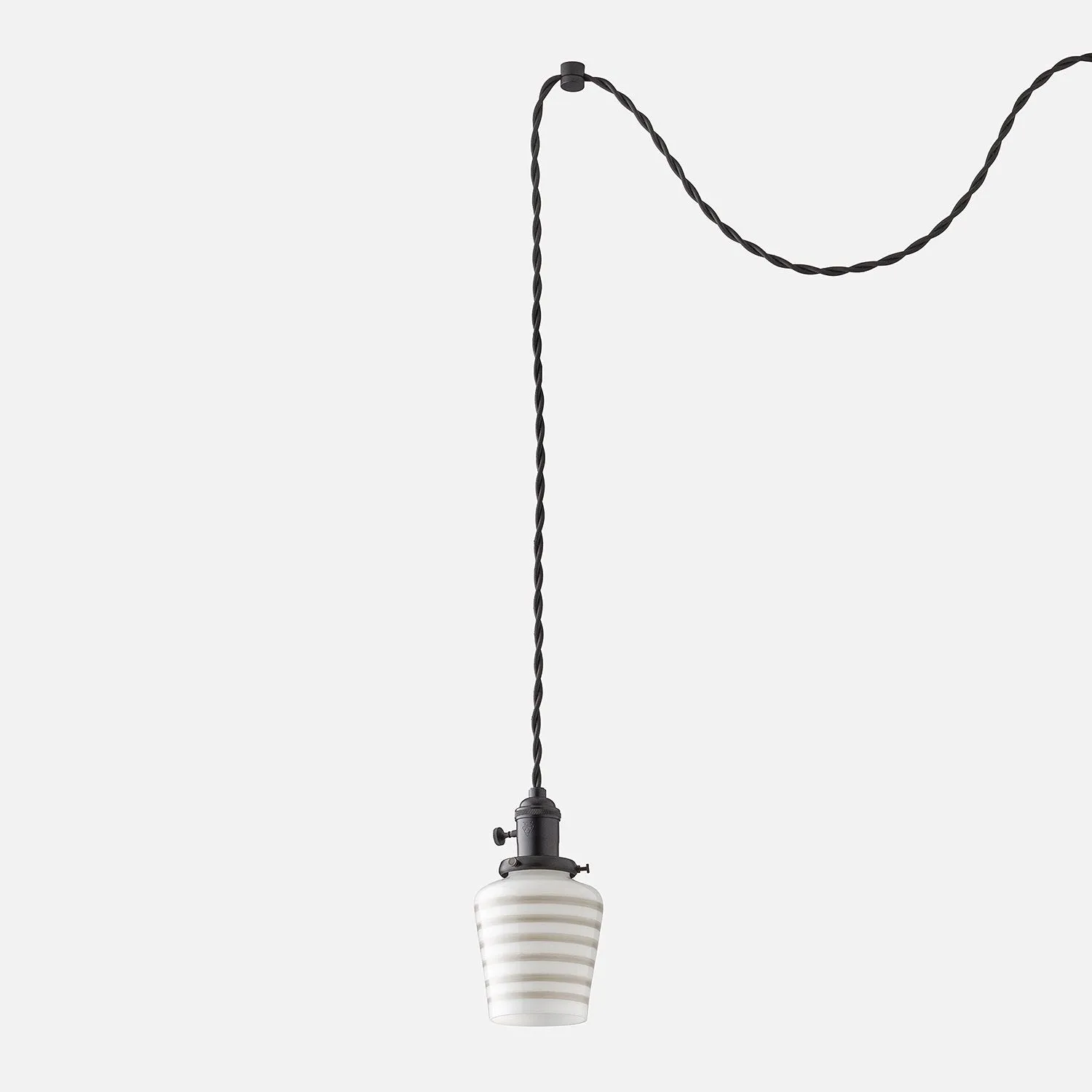 Apartment Plug-In Pendant 2.25"