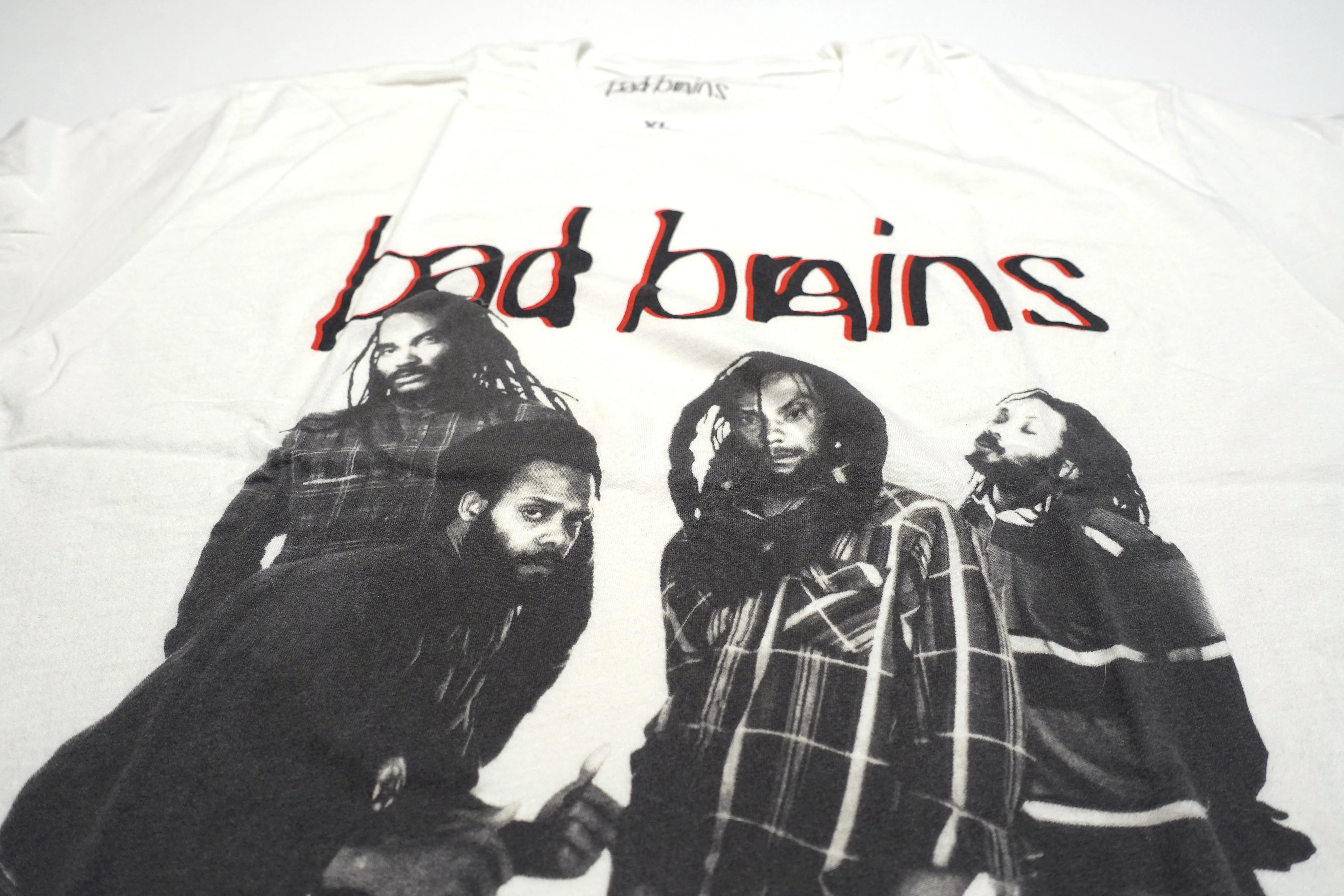 Bad Brains - Quickness / PMA Official XL Shirt (White)