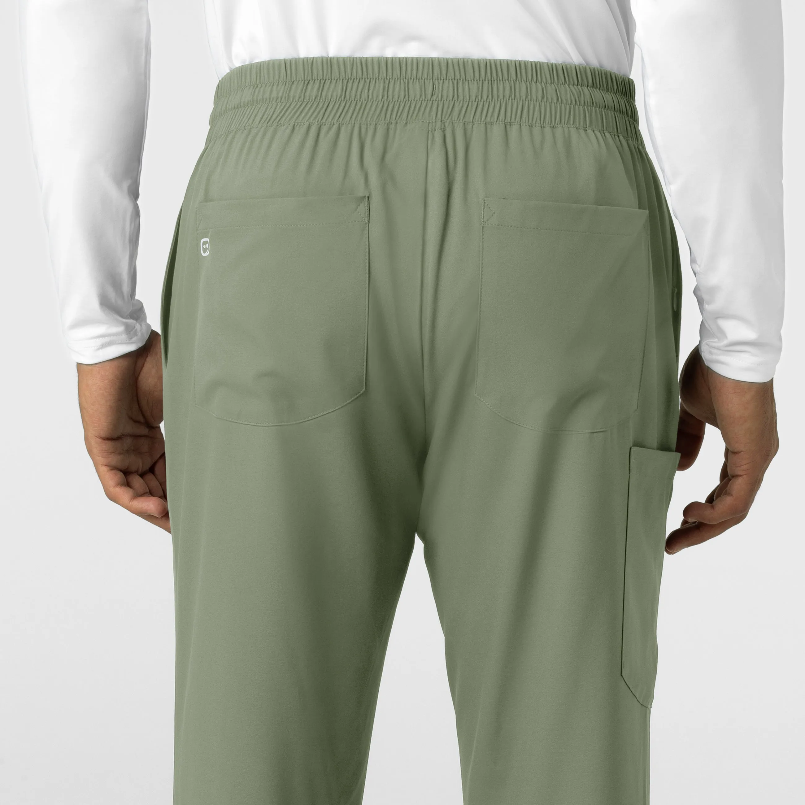 Boundless Men's Straight Leg Scrub Pant - Sage