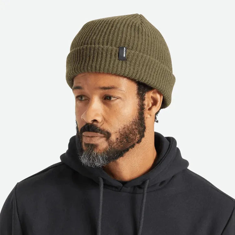 Brixton Heist Beanie - Military Olive