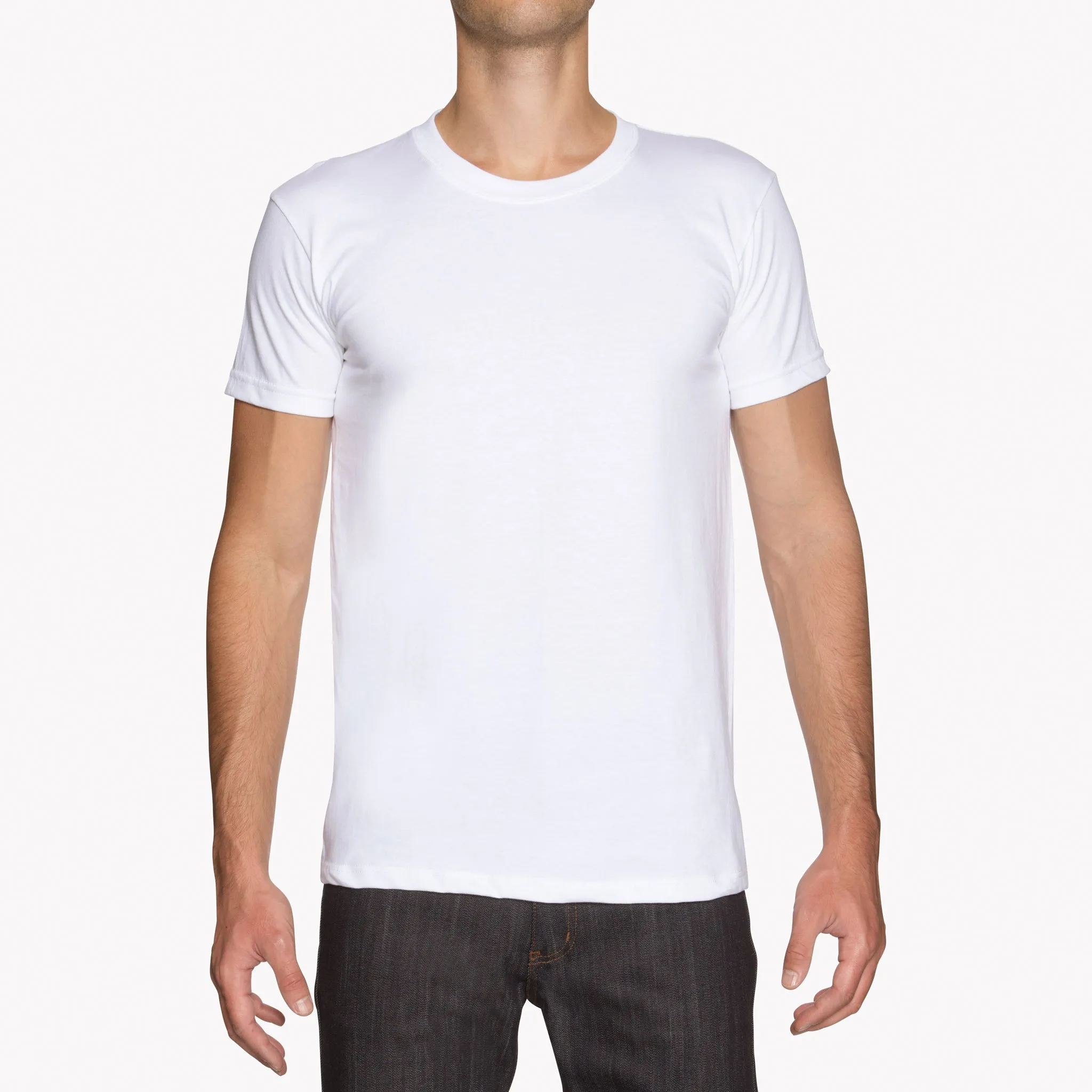 Circular Knit T-Shirt - White