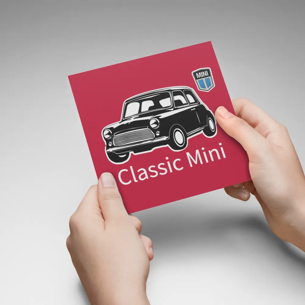 Classic Mini Greeting Card