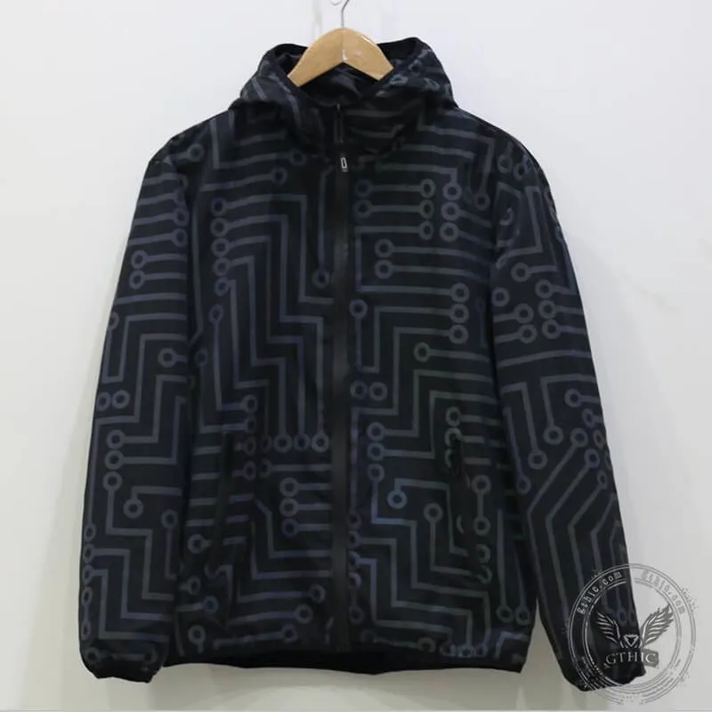 Colorful Polyester Reflective Coat