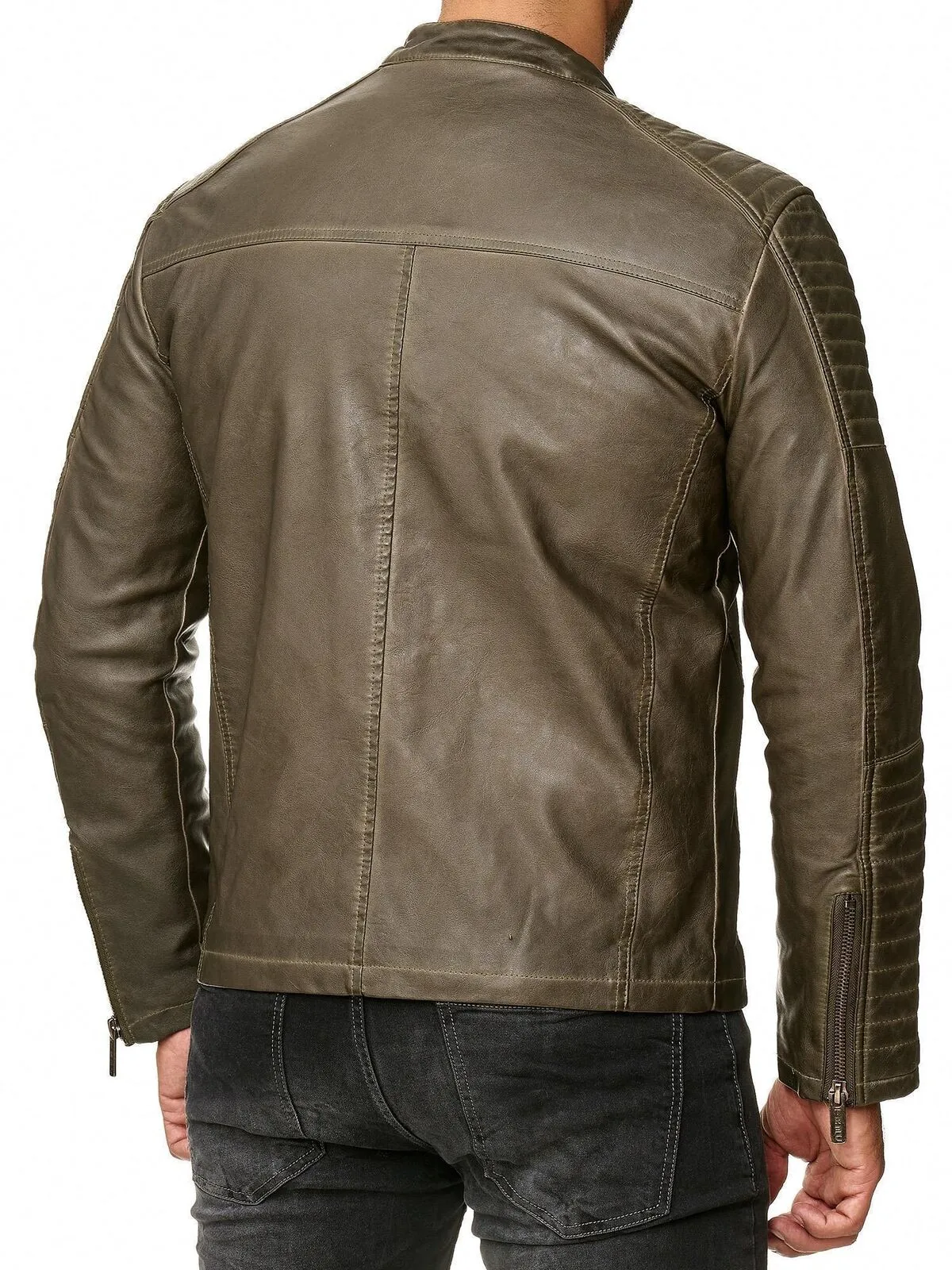 Cooper Biker Style Leather Jacket