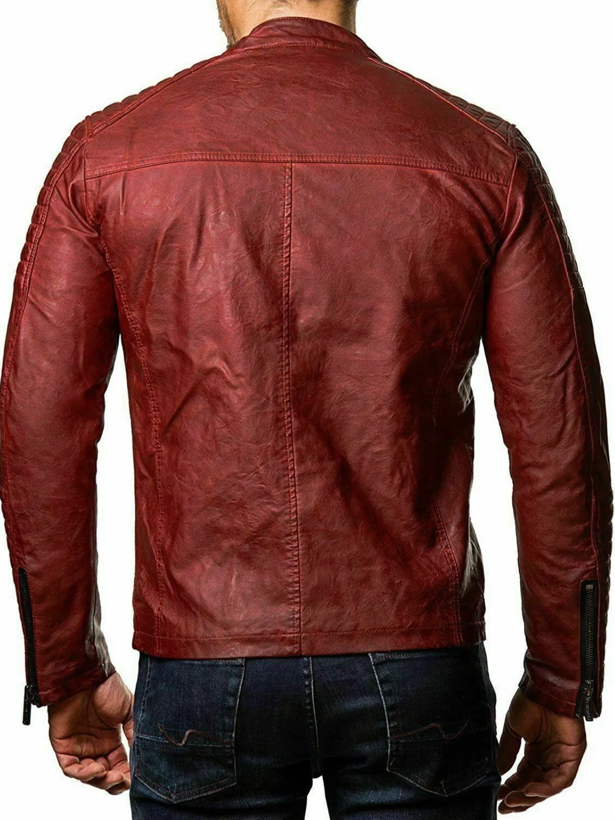 Cooper Biker Style Leather Jacket