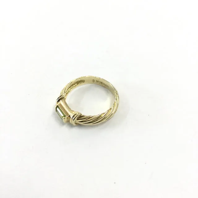 David Yurman Peridot Ring. Size 6 3/4