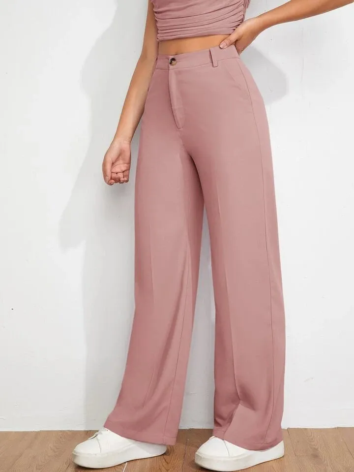 Everyday Straight leg High Waist Pants