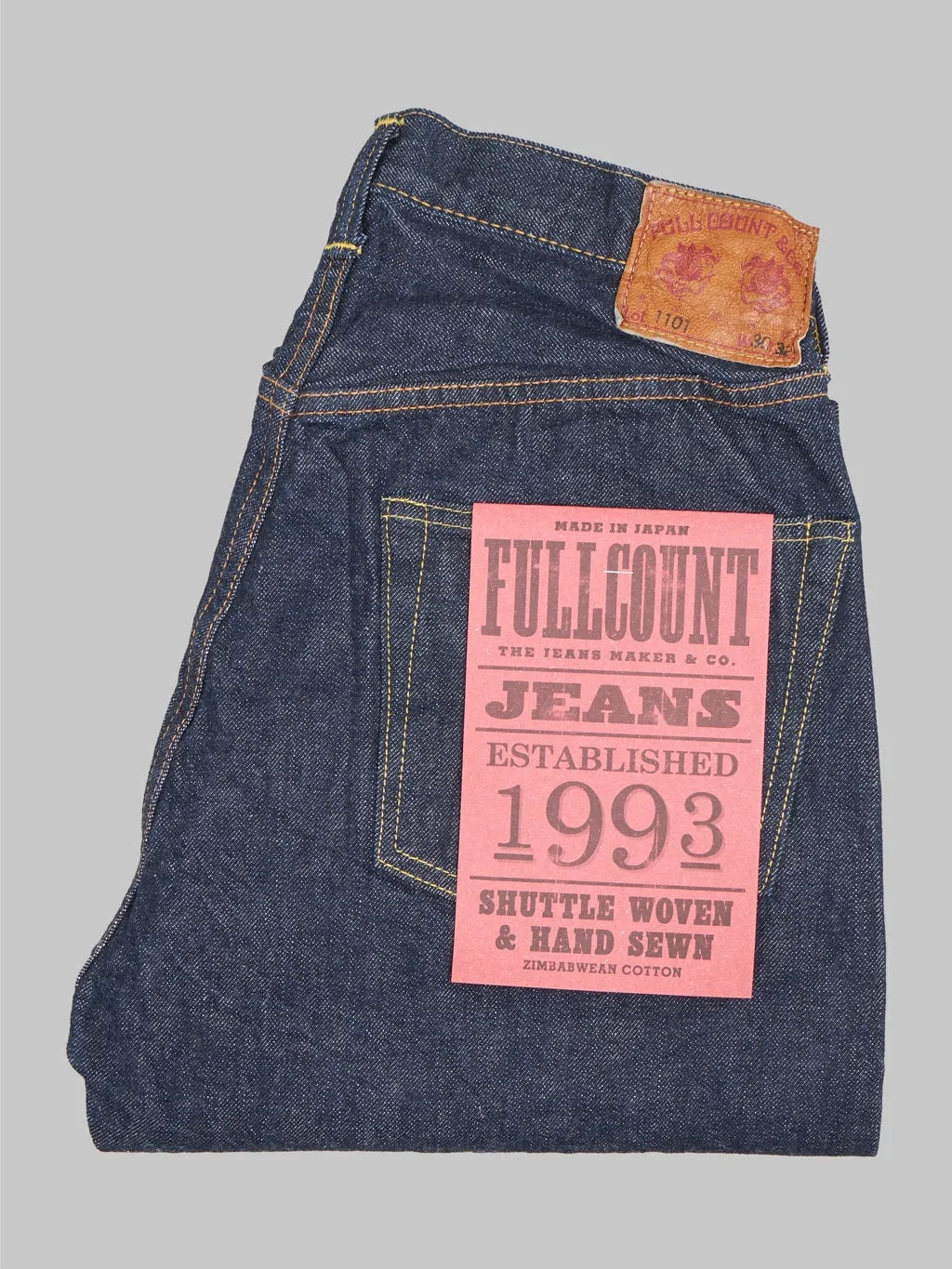 Fullcount 1101W 13.7oz Regular Straight Jeans