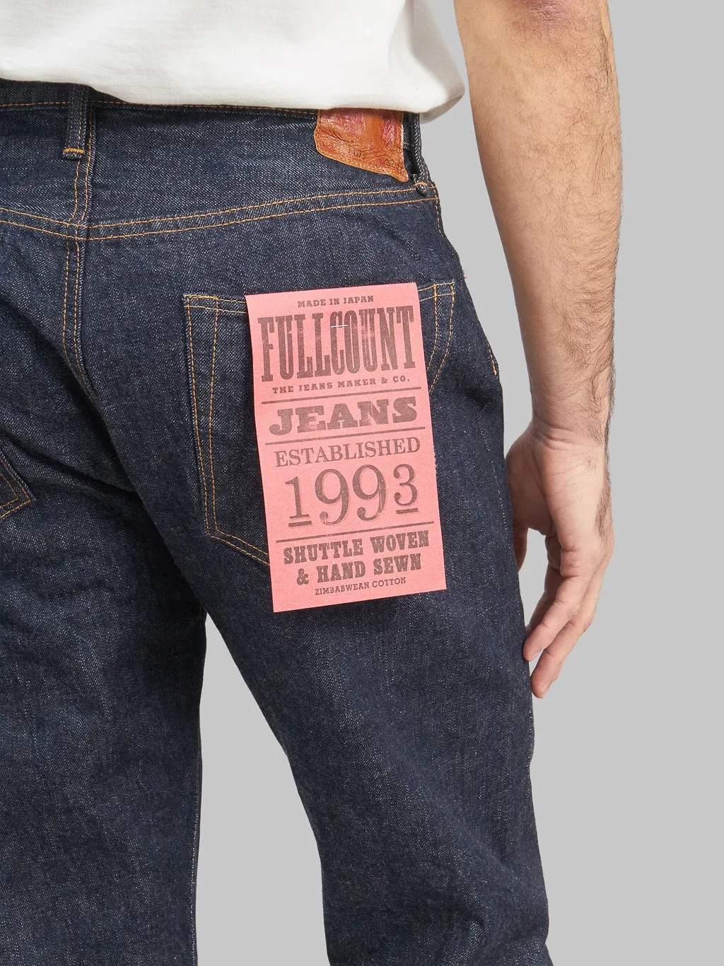 Fullcount 1103W 13.7oz Clean Straight Jeans