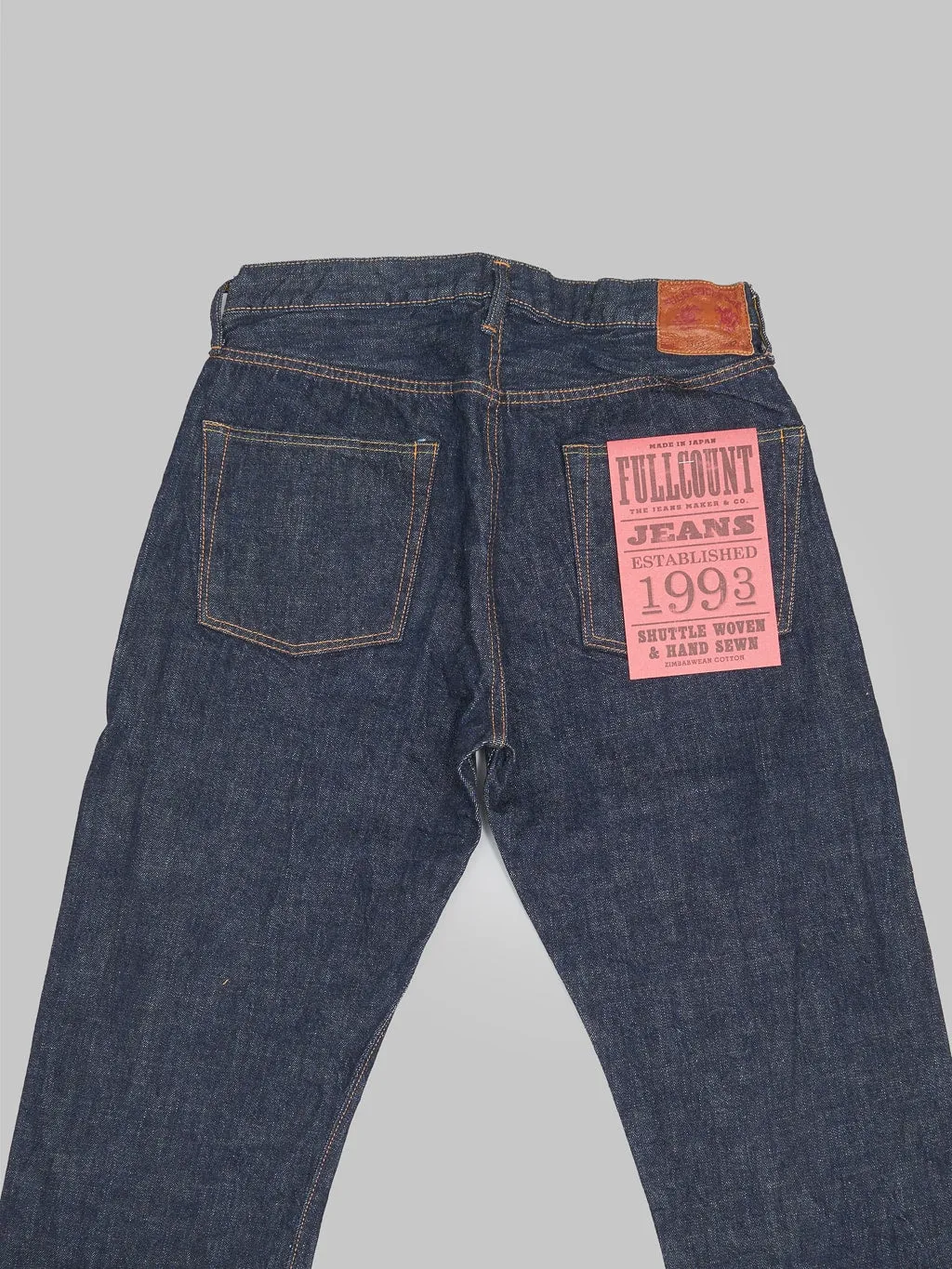 Fullcount 1103W 13.7oz Clean Straight Jeans