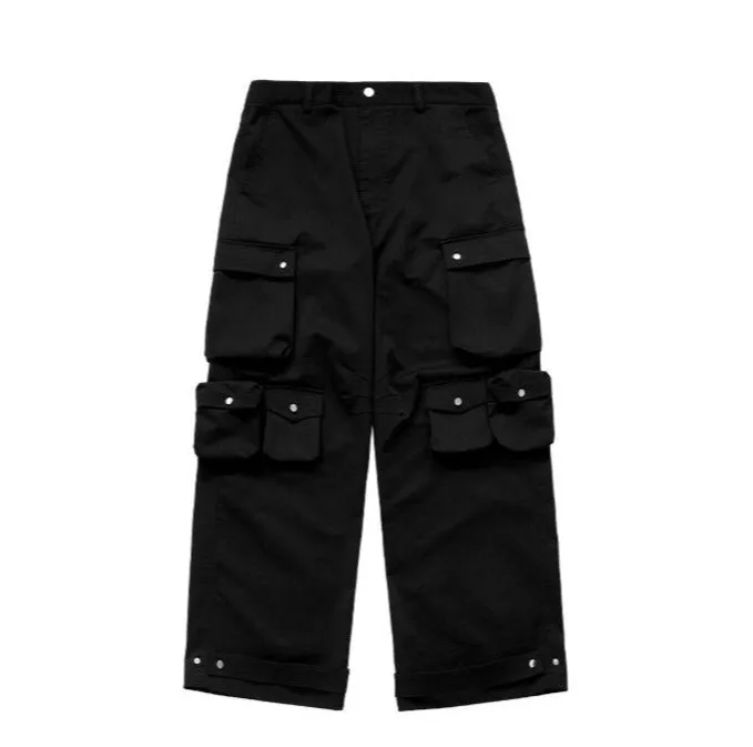 Heavyweight Streetwear Cargo Pants