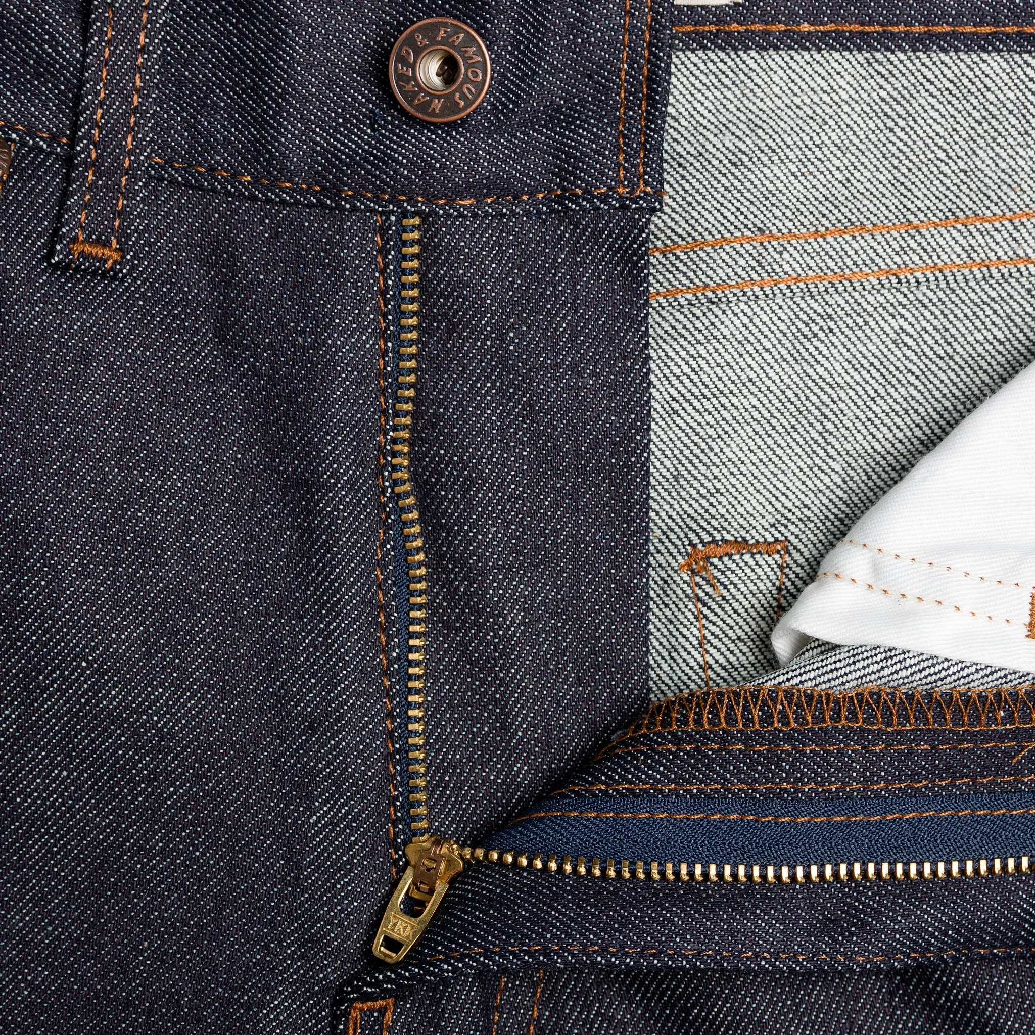 Max - Stretch Selvedge Raw Denim