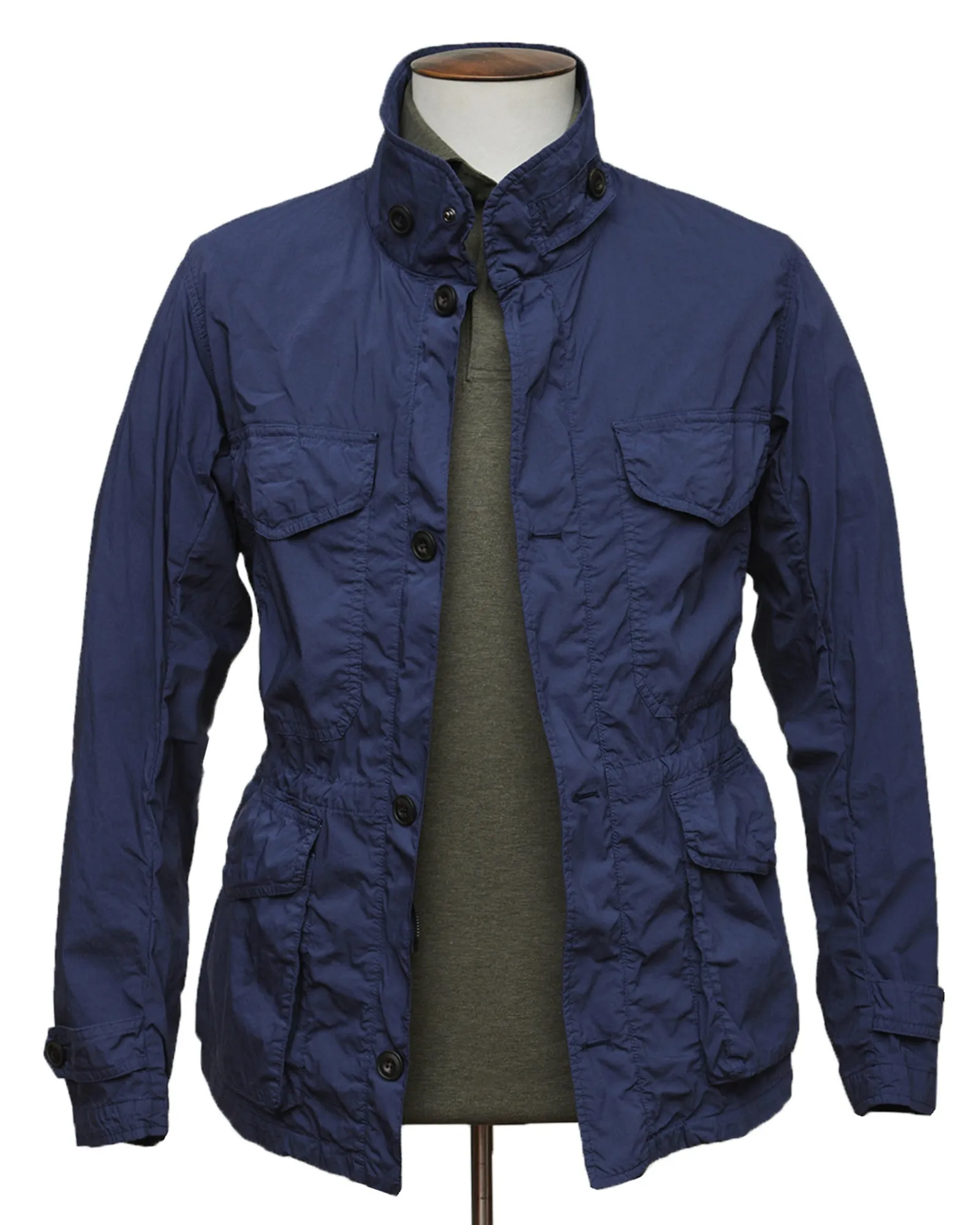 Midnight Blue Covert Jacket