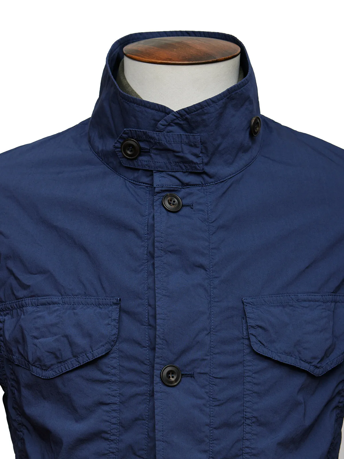 Midnight Blue Covert Jacket