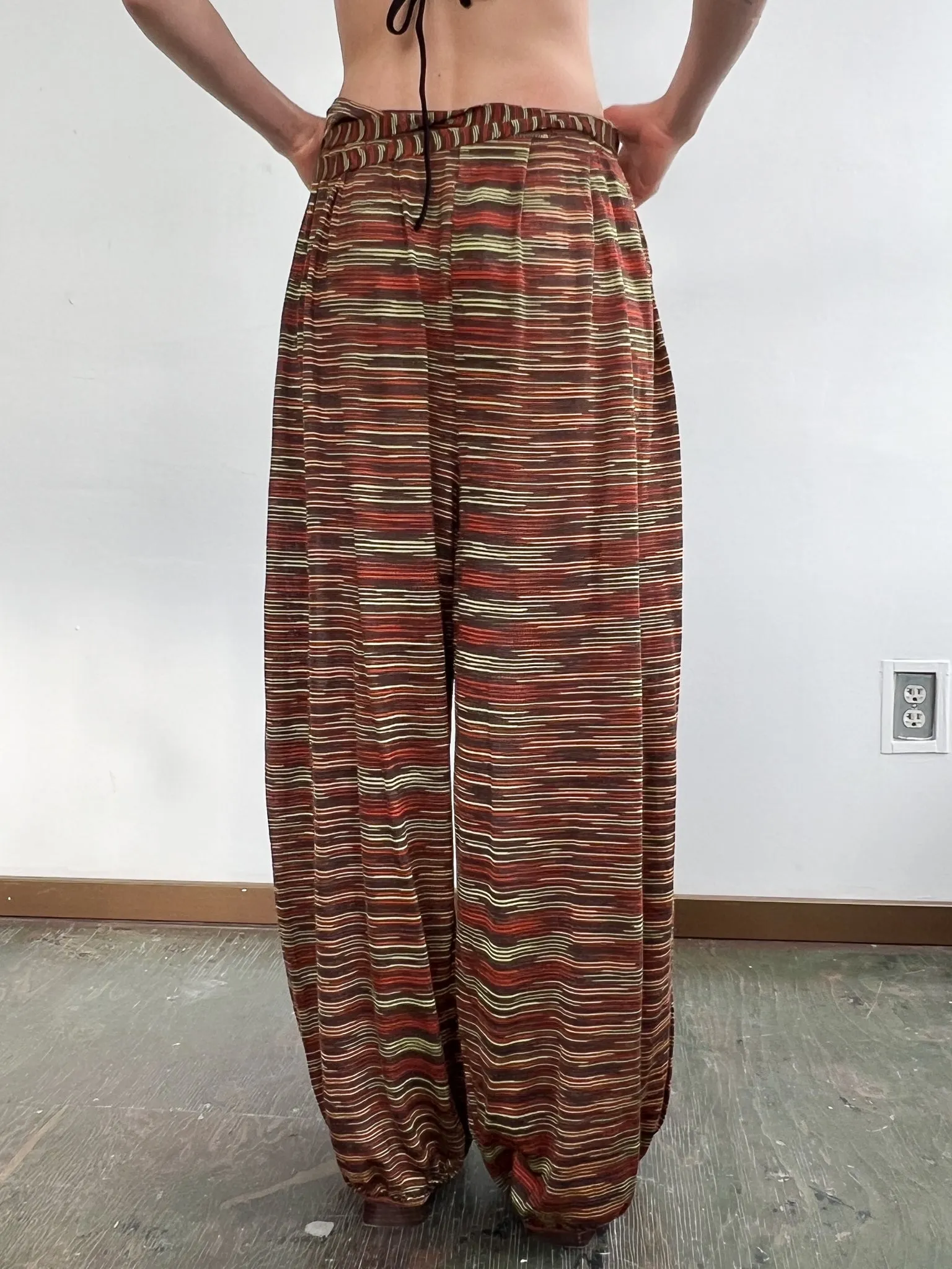 Missoni Woven Wide Leg Pants (M)