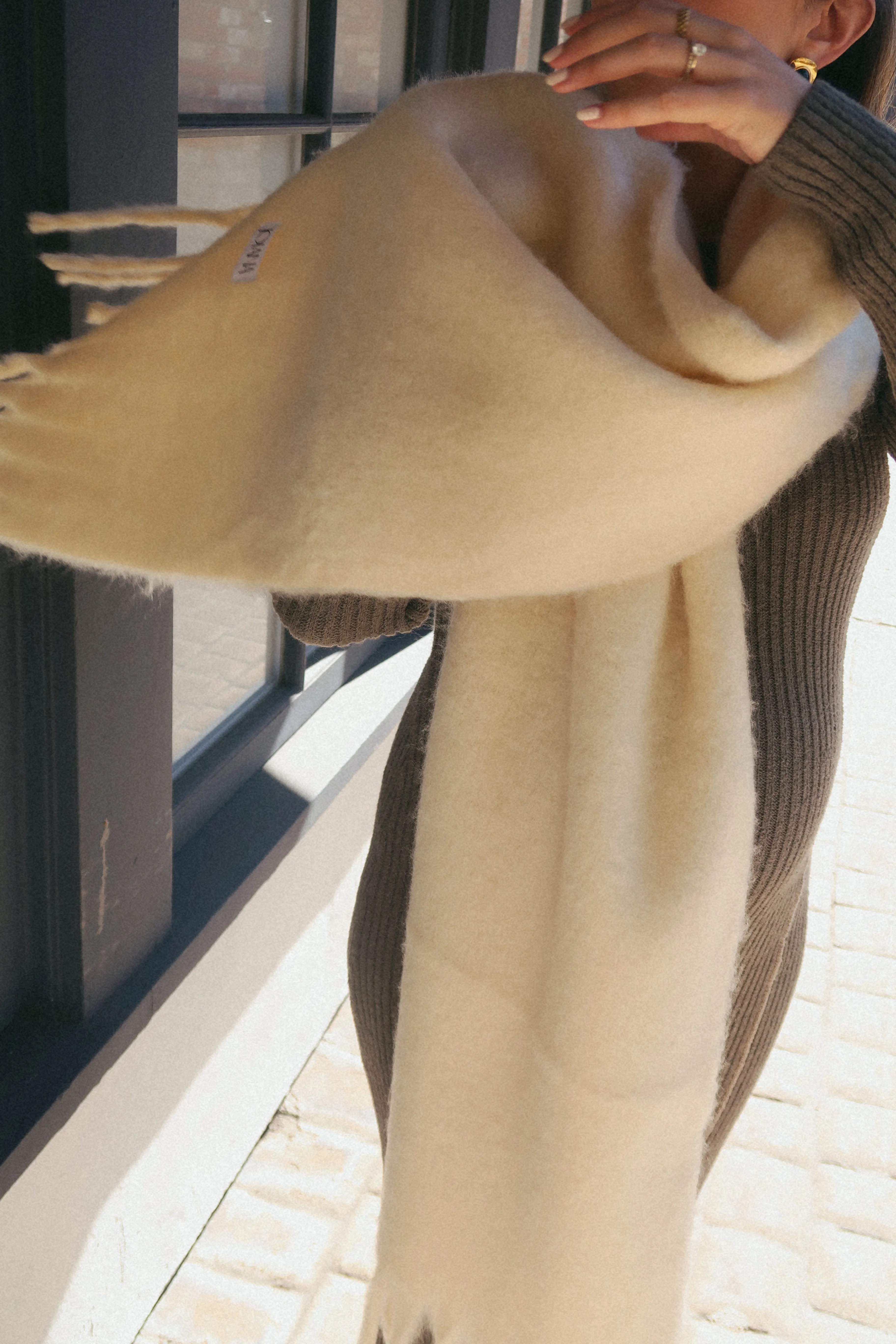 Oat Blanket Scarf