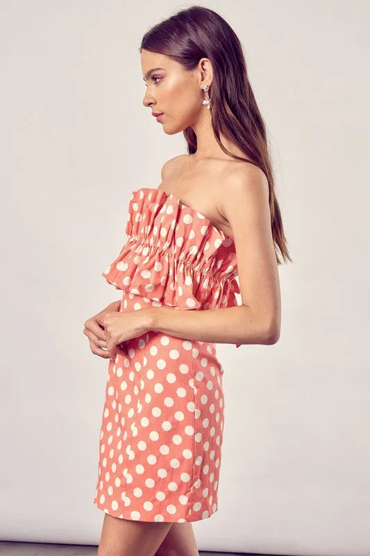 Ruffle Polka Dot Dress