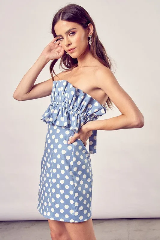 Ruffle Polka Dot Dress