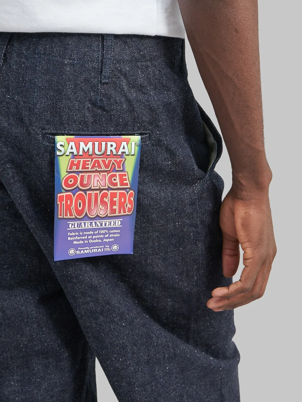 Samurai Jeans SJ48DP 15oz Wide Straight Chino