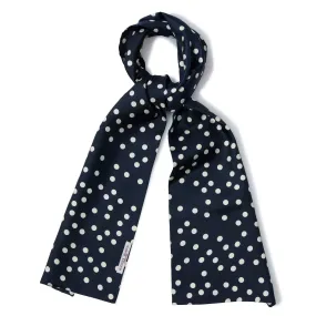 Silk Dot Bicolor Muffler