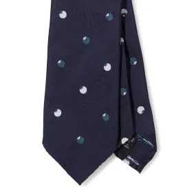 Silk Jacquard Dot Seven-fold Tie