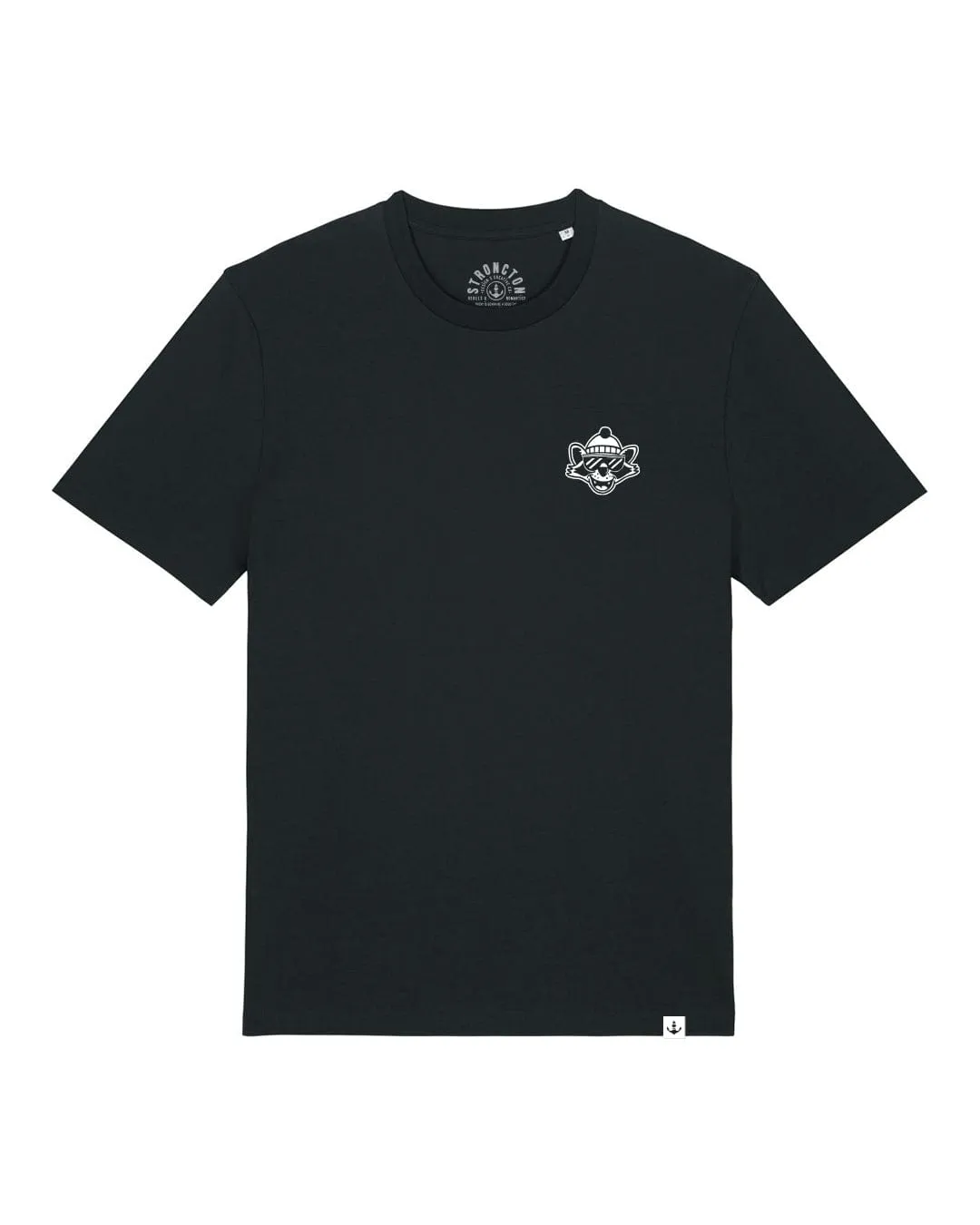 Stoked Fred Organic T-Shirt - Black