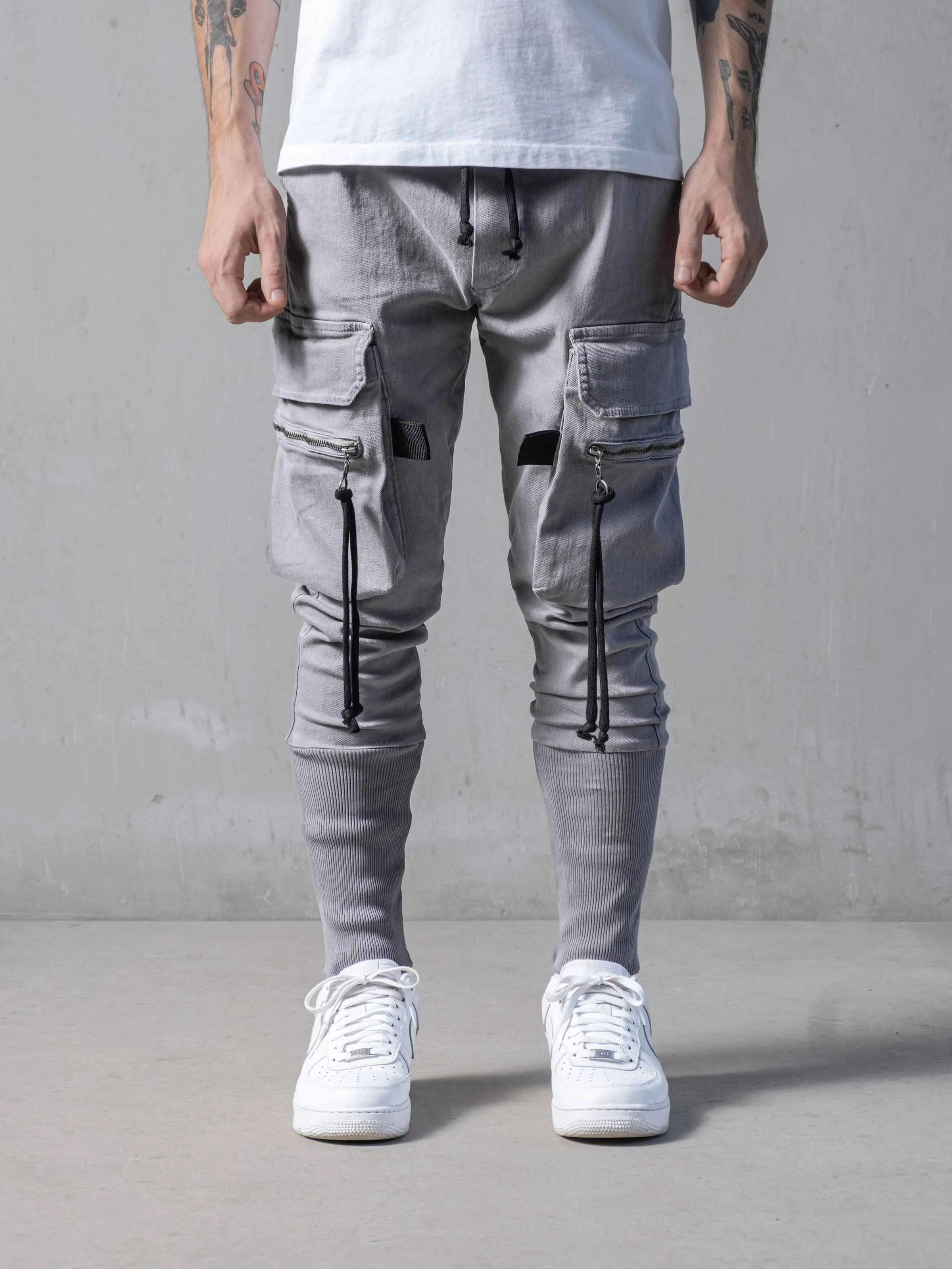 Tags Skinny Cargo Pants