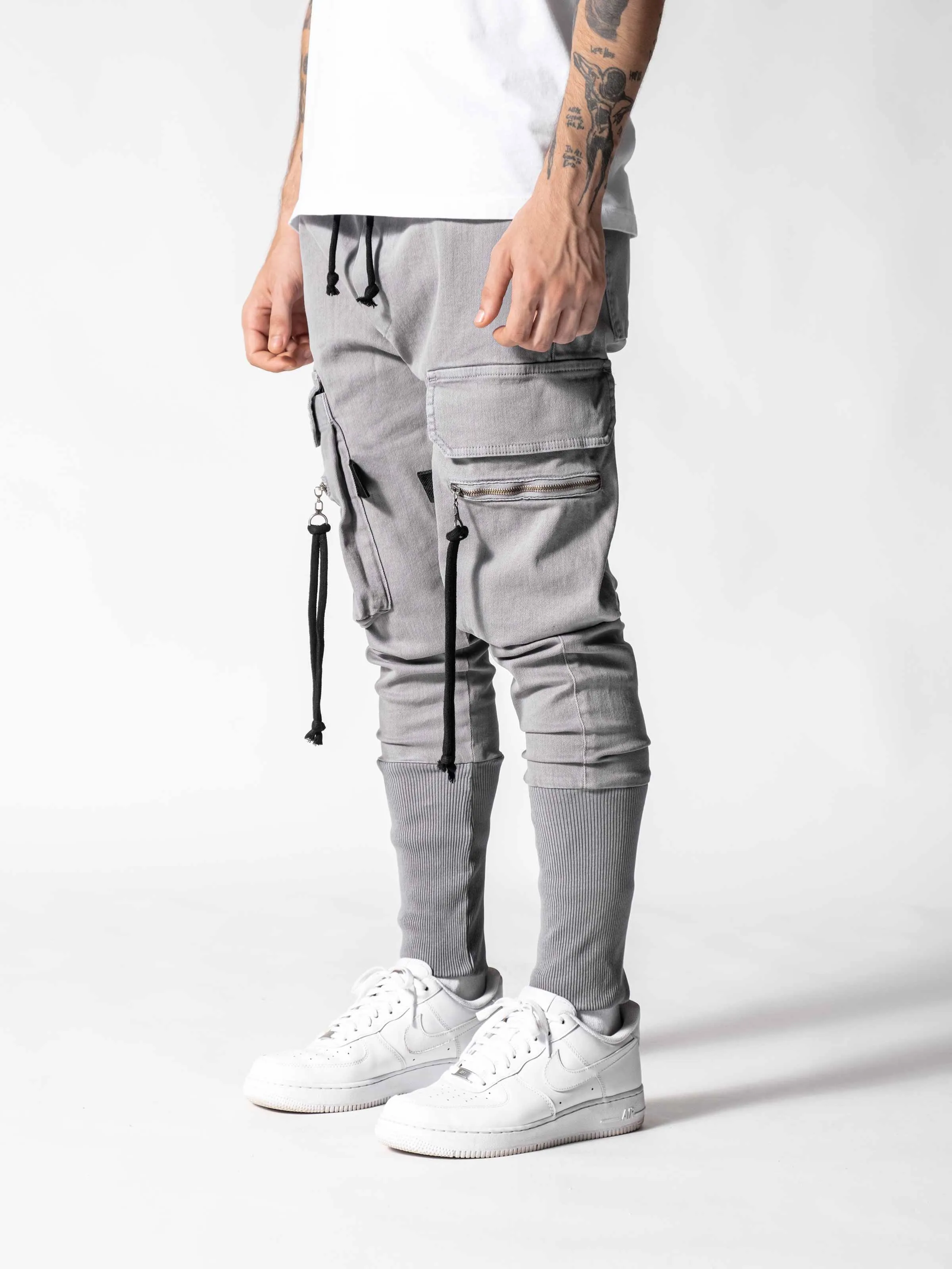 Tags Skinny Cargo Pants