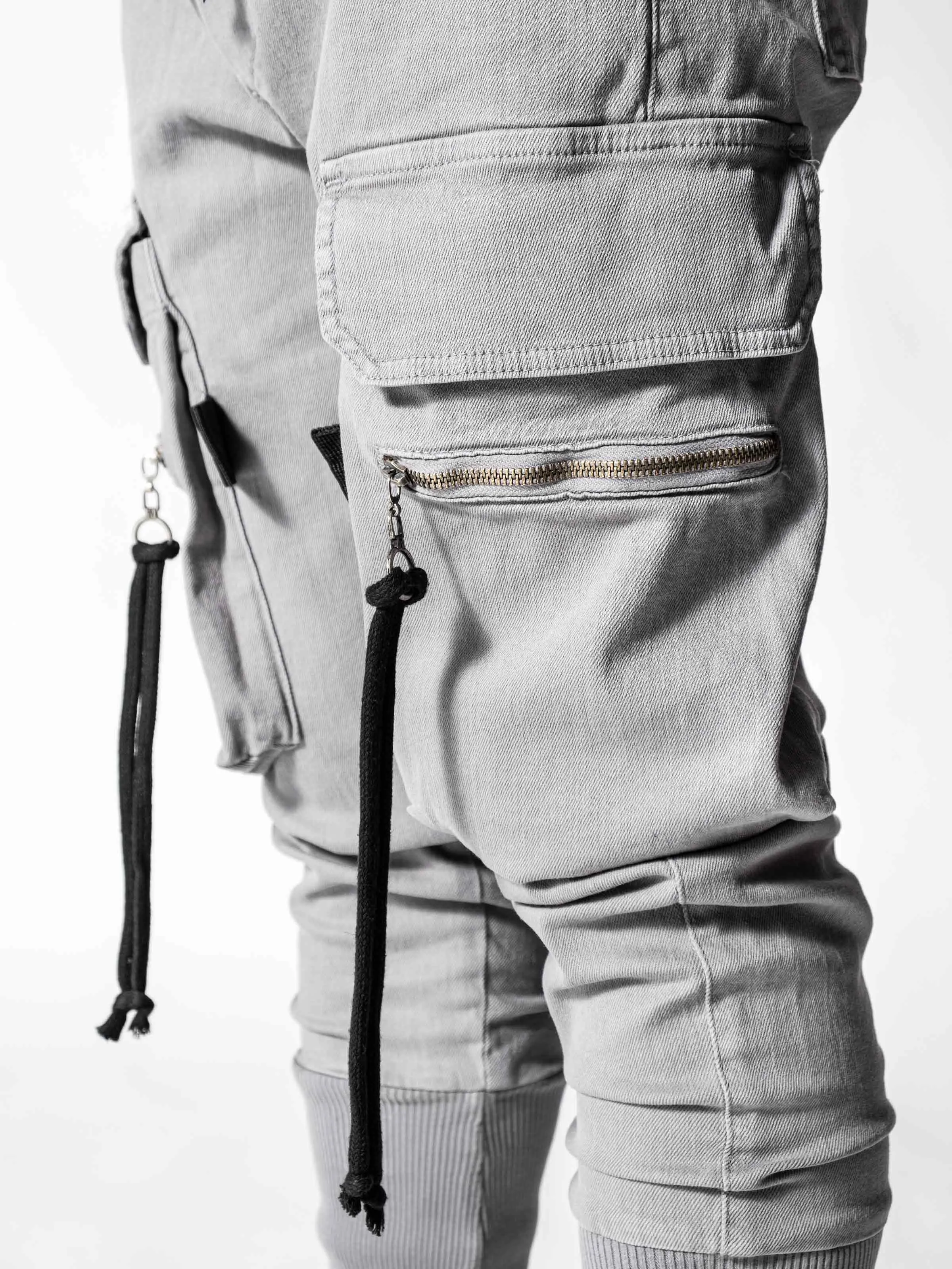 Tags Skinny Cargo Pants