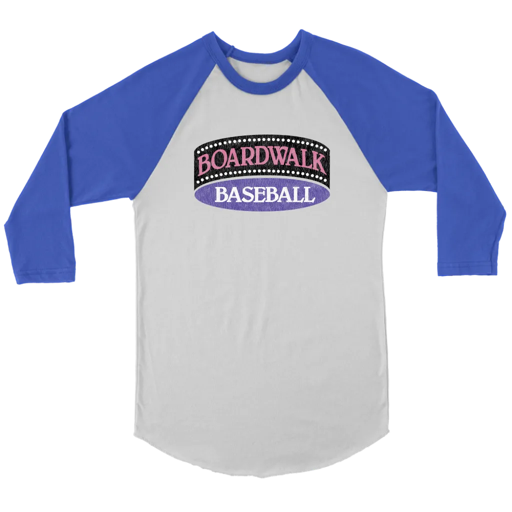 The Boardwalk and Baseball "Walk Off" Men's Raglan Shirt